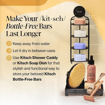 Kitsch Coconut Oil Shampoo and Conditioner Set – 2 pcs