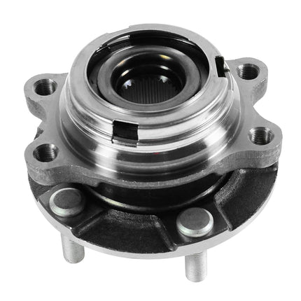TRQ Front Left Right Wheel Hub Bearing Assembly Driver Passenger Side Compatible with 2007-2012 Nissan Altima