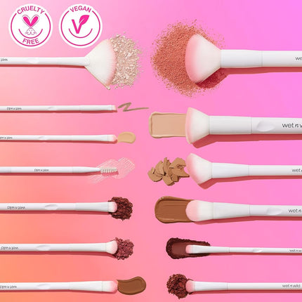wet n wild Concealer Brush, Under Eye & Brow Blending for Large Max Coverage, Ergonomic Handle for Comfortable Precision Control, Cruelty-Free & Vegan