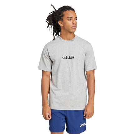 Adidas Mens Essentials Linear Single Jersey T-Shir
