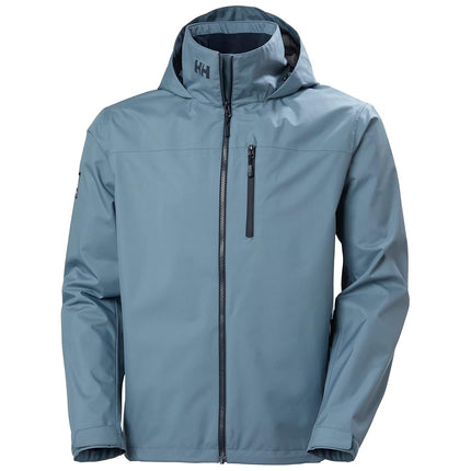 Helly Hansen Men's Crew Hooded Jacket, Washed Navy