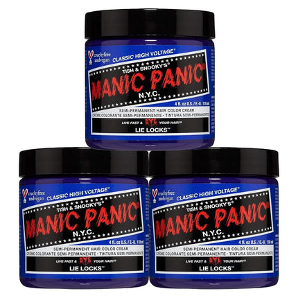 Manic Panic Semi Permanent Blue Violet Hair Dye, L
