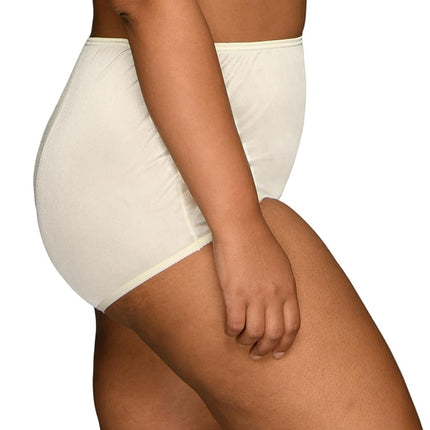 Vanity Fair Womens Perfectly Yours Ravissant Tailored Brief Panty Perfectly Yours Ravissant Tailored Brief Panty Briefs - Ivory -