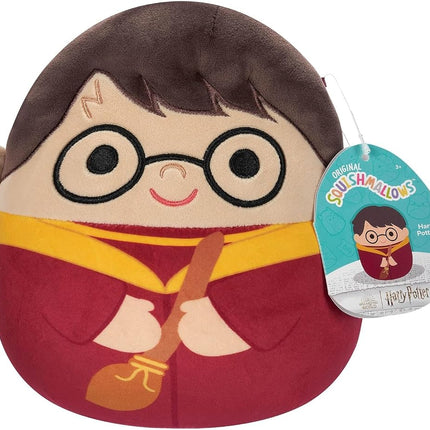 Squishmallows Harry Potter Harry in Quidditch Robe 20cm Plush Figure Toy