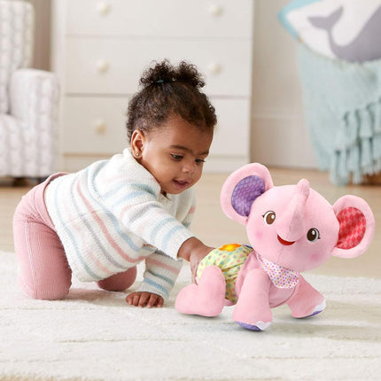 VTech Explore and Crawl Elephant, Pink
