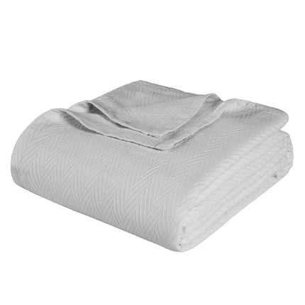 Superior Metro All-Season Cotton Blanket, Woven Bl
