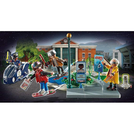 Playmobil Back to the Future 70634 Part II Hoverboard Chase, for Children Ages 5+, Fun Imaginative Role-Play, PlaySets Suitable for Children Ages 4+
