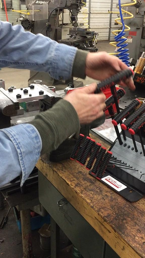 Eklind 60911 11 Piece 9 Series Power-T T-Handle Hex Key Set with Pouch Sizes: 5/64-3/8