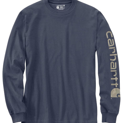 Carhartt Men's Dearborn Loose Long-Sleeve Logo T-S