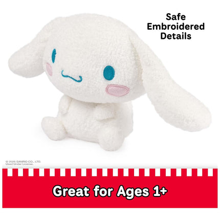 Hello Kitty & Friends - Cinnamoroll Soft Toy, 17cm, Plush, 1 Year+