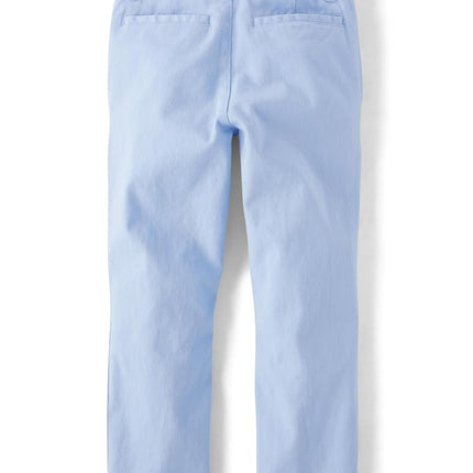 The Children's Place Pantalon Chino Skinny Extensible Garçon, Bleu Cyclone, 18