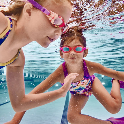 Gafas de natación Speedo Junior Hydrospex Print, Arcoíris, Talla única