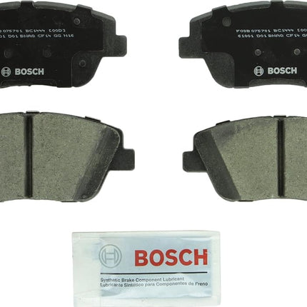 BOSCH BC1444 QuietCast Premium Ceramic Disc Brake Pad Set - Compatible with Select Hyundai Sonata; Kia Optima; FRONT
