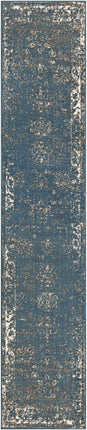 Unique Loom 3141402 Area Rug, 2' x 10', Blue