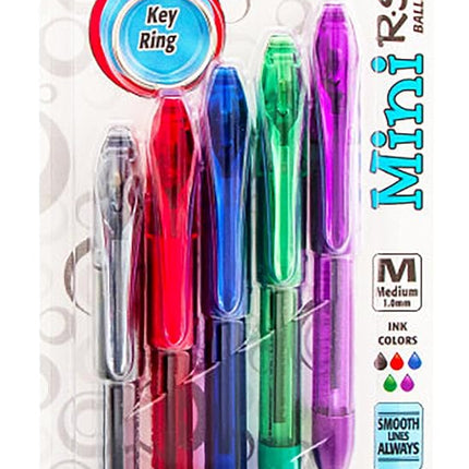 5 Colors -Mini Rsvp Pens