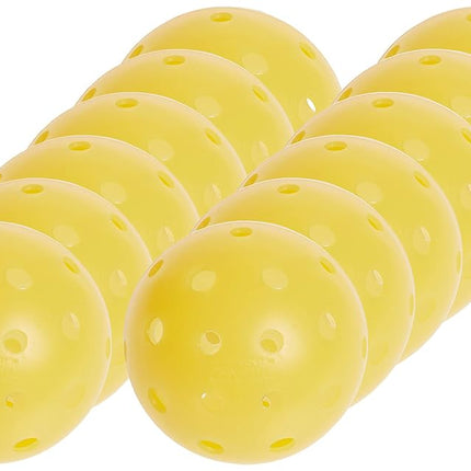 Tourna Strike Outdoor Pickleballs (36 Pack) USAPA Approved, Optic Yellow (PIKL-36-OY-O)