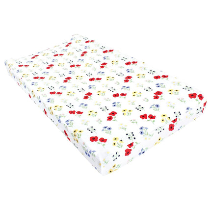Hudson Baby Unisex Baby Changing Pad Cover, Wildfl