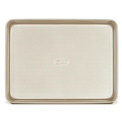 Glad Baking Pan Nonstick - Oblong Metal Dish for Cake and Lasagna - Heavy Duty Carbon Steel Bakeware, Medium