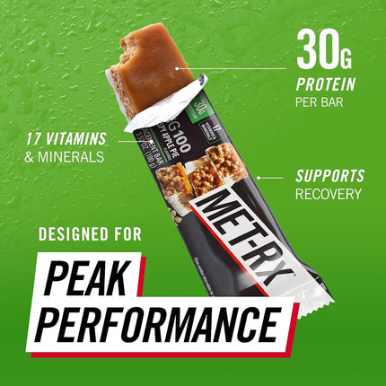Met-RX Big 100 Colossal Bars, Apple Pie, 9-Piece