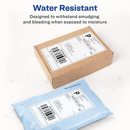 Avery Labels for Dymo Label Printers, Same Size as Dymo 1744907 Labels, 4 x 6, Roll of 220 Labels (4156)