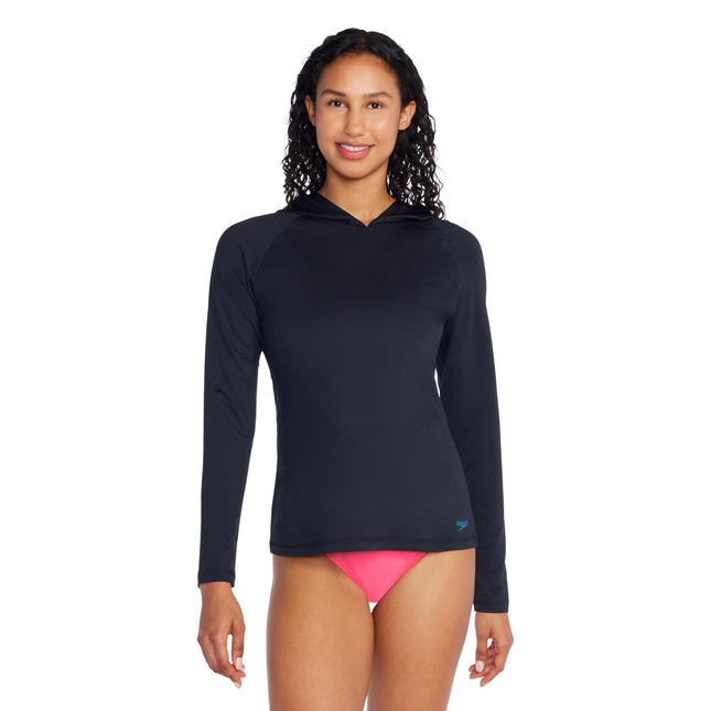 Speedo Women's Uv Swim Shirt Long Sleeve Rashguard