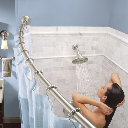 Moen SR2100BN Pack of 12 Shower Rings, Brushed Nickel