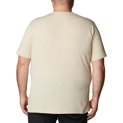 Columbia Men's Thistletown Hills Short Sleeve, Ancient Fossil Heather, 6X Big