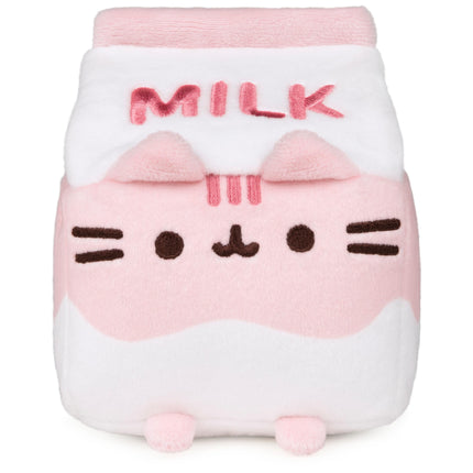 Peluche GUND Pusheen Chat Lait Fraise en peluche pour les 8 ans et plus, Rose/Blanc, 15 cm