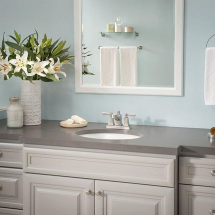 Moen DN8390BN Retreat Glass Shelf, Brushed Nickel