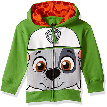 Paw Patrol Toddler Boy's Rocky Costume Zip-up Hood