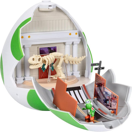 The Super Mario Galaxy Movie Yoshi Egg Playset with 4cm Mini Figures