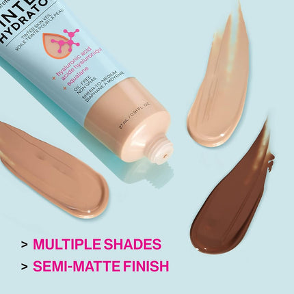wet n wild, Bare Focus Tinted Hydrator, Tinted Face Cream Enriched with Hyaluronic Acid, Light to Medium Coverage, Semi-Matte Finish, Olive Skin