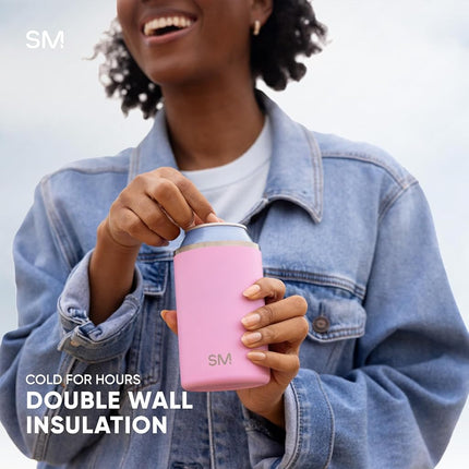 Simple Modern Skinny Can Cooler | Slim Insulated Stainless Steel Drink Sleeve Holder | Insulate Seltzer, Soda, Beer, Energy Drinks | Gift for Women Her | Ranger Collection | Slim 12oz | Lavender Mist