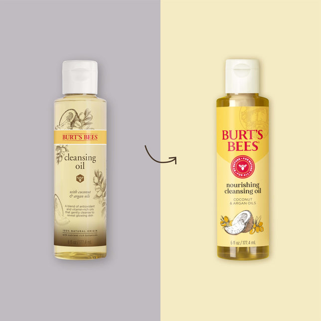 Burt's Bees Aceite Limpiador Facial 100% Natural para Piel Normal a Seca 170ml