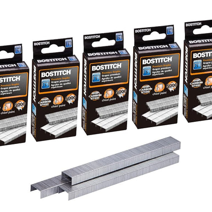 Bostitch Office Premium Standard Staples, 1/4" Len