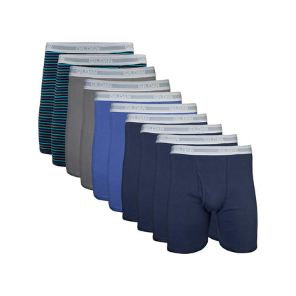 Gildan Men's Underwear Boxer Briefs, Multipack, Mi