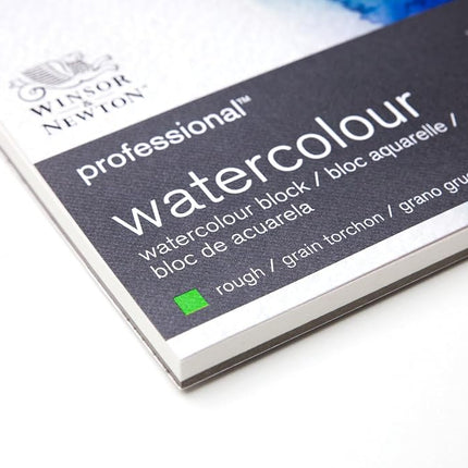 Winsor & Newton Professional Watercolor Paper Block, 7" x 10", Cold Pressed