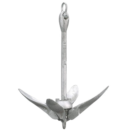 Seachoice Folding Grapnel Boat Anchor, 7 Lbs., Steel
