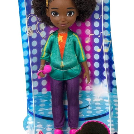 Mattel Karma’s World Doll with Microphone Accessory, Karma Grant 8.7-inch doll, HHC95