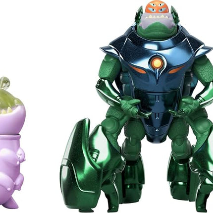 Mattel Disney and Pixar Elio Action Figure Storyteller 3 Pack, Elio, Ambassador Grigon and Glordon Characters, Posable Movie Toys at 4-in Scale