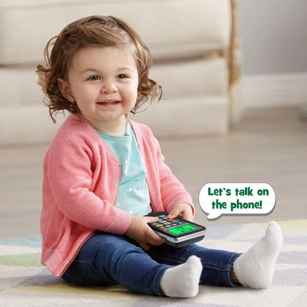 Teléfono Emoji Chat & Count de LeapFrog, negro