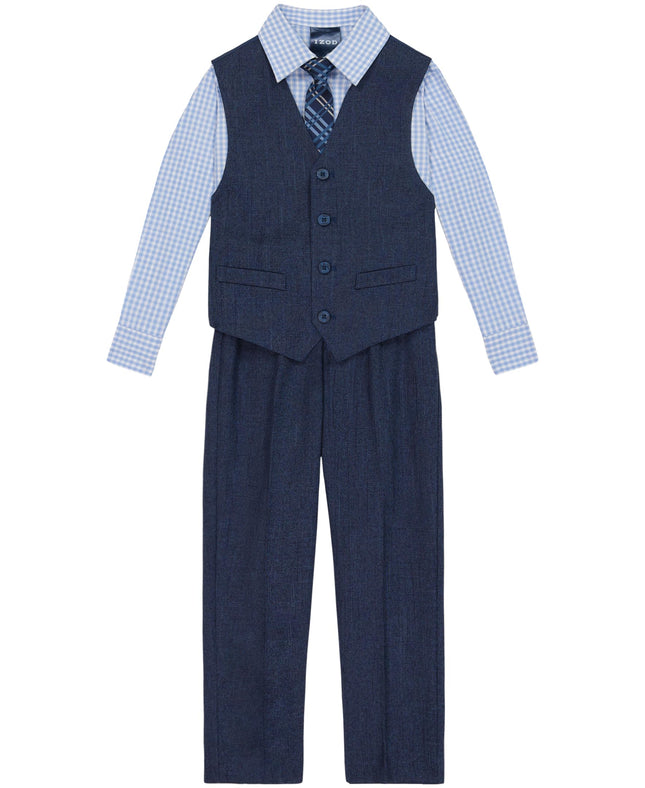 IZOD Boys' 4-Piece Set with Collared Dress Shirt, 