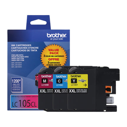 Brother Genuine LC1053PKS Super High Yield XXL Ink