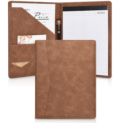 Pacific Mailer Padfolio Portfolio Leather Binder, 