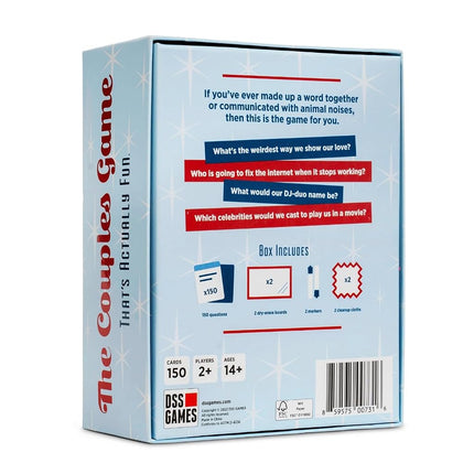 DSS Games The Couples Game That's Actually Fun [A Party Game to Play Your Partner]