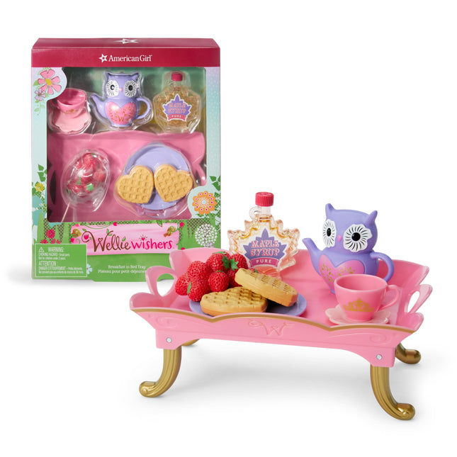 American Girl WellieWishers Breakfast in Bed Tray 