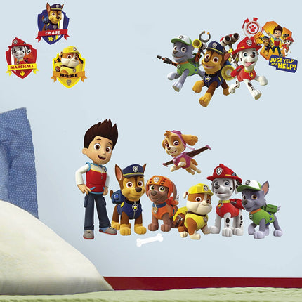 RoomMates RMK2640SCS Paw Patrol Peel and Stick Wal