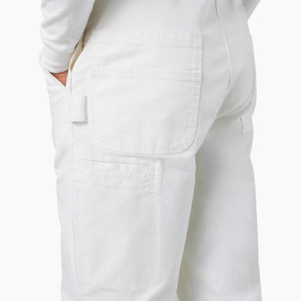 Dickies Utility Painter's Bib Overalls, White, 32W x 30L