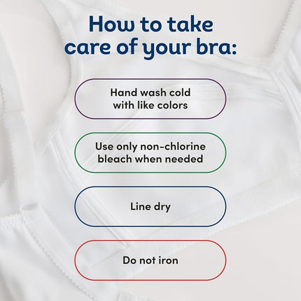 Fruit of the Loom Women's Seamed Soft Cup Bra, white/white, 40C