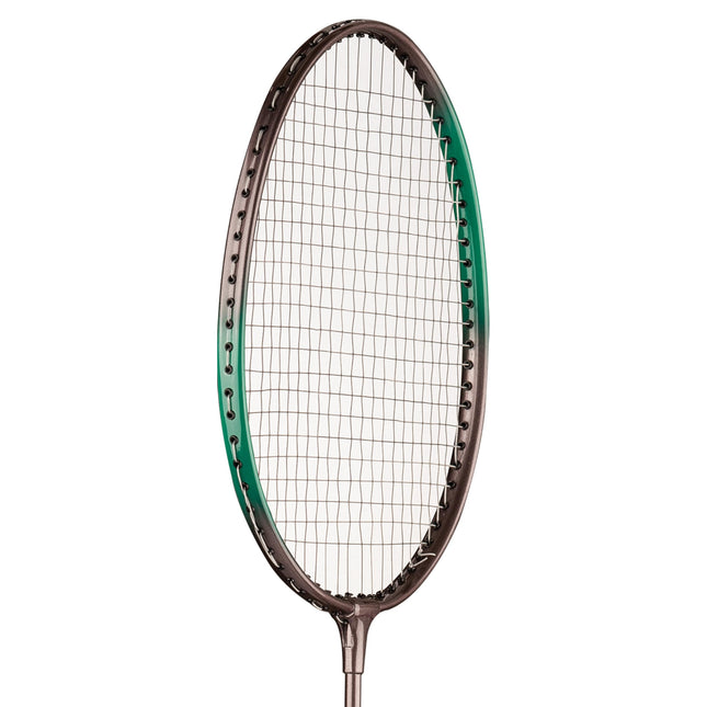 Raquette de badminton Champion Sports Wide Body en aluminium avec cordes en acier